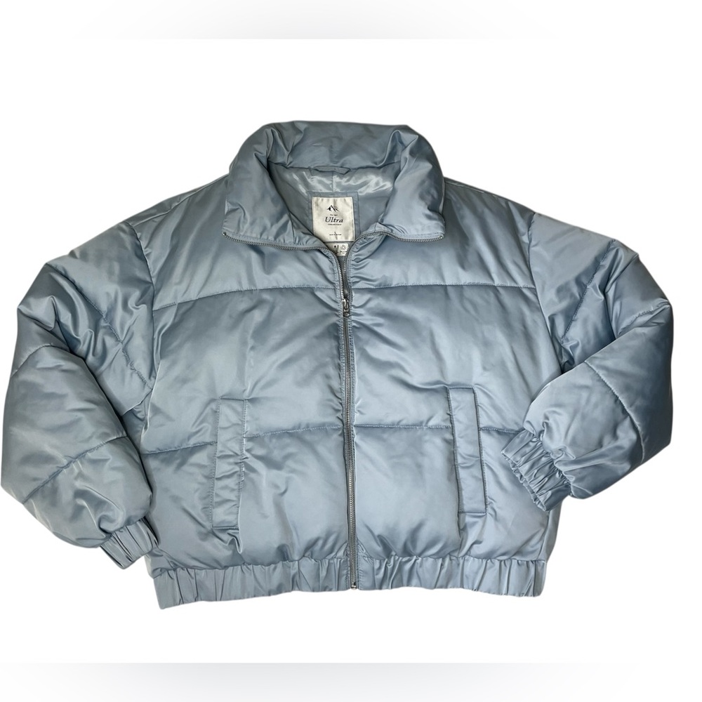 Abercrombie & fitch ultra collection puffer jacket outdoor in blue